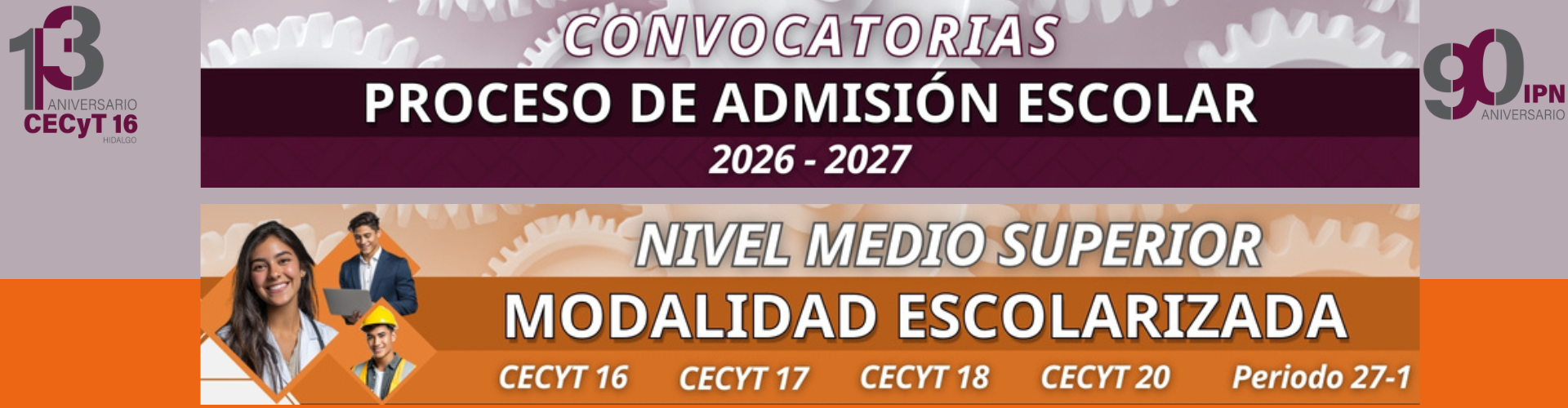 Convocatoria Nivel Medio Superior 27-1